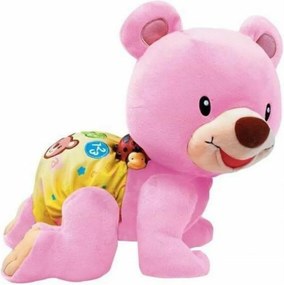 Αρκουδάκι Vtech Baby Bear, 1,2,3 Follow Me Μουσικό Ροζ
