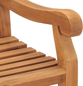 vidaXL Παγκάκι Κήπου 228 εκ. από Μασίφ Ξύλο Teak