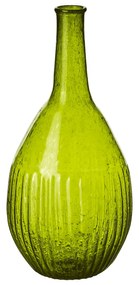Γυάλινο βάζο πράσινο Violetta 22εκ