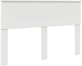 vidaXL Κρεβάτι Αποθήκης Λευκό 140 x 200 cm Επεξεργασμένο ξύλο