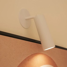LED Σποτάκι Τοίχου Roll 4 Επαναφορτιζόμενο ø4,5 Θερμό 3000K Χωρίς Καλώδιο - Λευκό