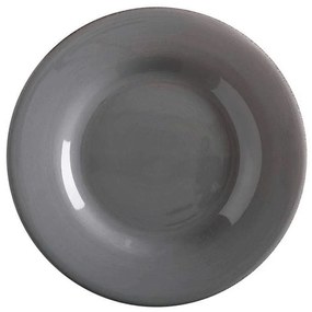 Πιάτο Φαγητού Portofino EY0046 Φ28cm Grey Casa Domani Ceramic