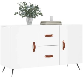 vidaXL Ντουλάπι Γυαλιστερό Λευκό 100 x 36 x60 εκ. Επεξεργασμένο Ξύλο