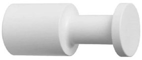 Άγκιστρο Μπάνιου Uno 1211 66 2,2x5,2x2,2cm White Karag Stainless Steel