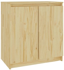vidaXL Βοηθητικό Ντουλάπι 60 x 36 x 65 εκ. από Μασίφ Ξύλο Πεύκου