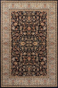 Διάδρομος Kashmir 11386-135 Black-Multi 80X... Merinos 80X