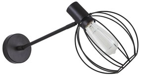 Απλίκα Τοίχου Homelighting 77-8322 Black
