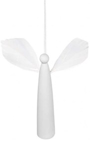 Στολίδι Χριστουγεννιάτικο Feather Angel LBTRD0089632 2x9,5cm White Raeder
