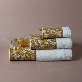 Πετσέτα Προσώπου (50x90) White Fabric Hedy 500gsm