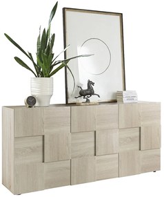 Έπιπλο Τηλεόρασης Ανθρακί Οξειδωμένο 121x43x57