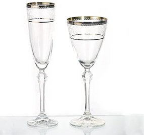 Ποτήρι Elisabeth Σαμπάνιας 613 Ασημί