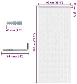 ΣΗΤΑ ΠΟΡΤΑΣ ΑΛΥΣΙΔΩΤΗ 90X200 ΕΚ. ΑΠΟ ΑΛΟΥΜΙΝΙΟ 4010011