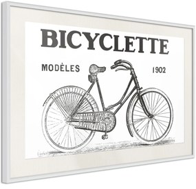 Αφίσα - Bicyclette - 45x30 - Χρυσό - Χωρίς πασπαρτού