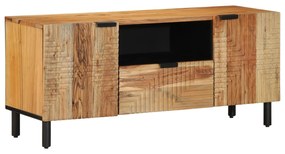 Ντουλάπι τηλεόρασης 105x33,5x46 εκ. Μασίφ ξύλο ακακίας