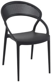 Καρέκλα Sunset Siesta-Μαύρο  (4 τεμάχια)