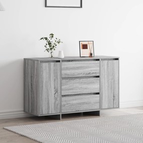 vidaXL Μπουφές Γκρι Σονομά 120x41x75 εκ Επεξεργασμένο Ξύλο