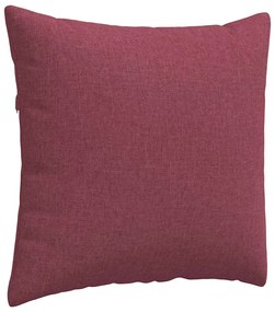 vidaXL Μαξιλάρι Καναπέ 2 pcs Κόκκινο 45 x 45 cm ύφασμα