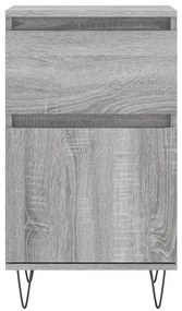 vidaXL Ντουλάπια 2 τεμ. Γκρι Sonoma 40x35x70 εκ. Επεξεργασμένο Ξύλο