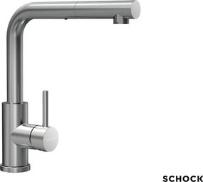Schock Kantus 534120 Inox - Μπαταρία Κουζίνας με Ντους