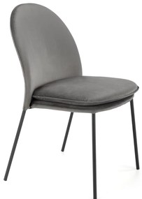 60-21215 K443 chair color: grey DIOMMI V-CH-K/443-KR-POPIELATY, 1 Τεμάχιο