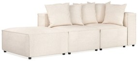Πολυμορφικός καναπές Seattle U101, Αριθμός θέσεων: 4, Beige, 268x108x74cm, 97 kg, Ταπισερί, Πόδια: Πλαστική ύλη | Epipla1.gr
