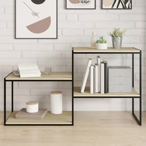 vidaXL Ράφια Βιβλιοθήκης 8 τεμ. Sonoma Δρυς 60x50x1,5 εκ. Μοριοσανίδα
