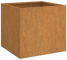 vidaXL Ζαρντινιέρα 32 x 30 x 29 εκ. Ατσάλι Σκληρυθέν στον Αέρα