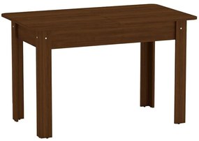 Τραπέζι Επεκτεινόμενο Quiin 184-000009 120/174x70x73,5cm Walnut Μοριοσανίδα,Ξύλο