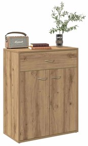 vidaXL Sideboard Artisan Oak 60x30x75 cm Κατασκευασμένο ξύλο