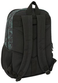 Σχολική Τσάντα Nerf Game Μαύρο 31 x 44 x 17 cm