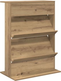 vidaXL Ράφι Περιοδικών Artisan Oak 70 x 41 x 96 εκ. Επεξεργασμένο Ξύλο