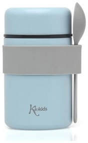 Βρεφικό Θερμός Φαγητού 500ml + Κουτάλι Kiokids Γαλάζιο 3597