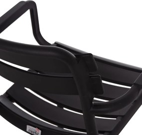 ΠΟΛΥΘΡΟΝΑ ΠΟΛΥΠΡΟΠΥΛΕΝΙΟΥ PHILLY HM6123.02 ΜΑΥΡΟ 58.5x49x83.5Υεκ.