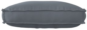 vidaXL Μαξιλάρι Παλέτας για Πλάτη Ανθρακί 70x40x12 εκ. Υφάσματος Oxford