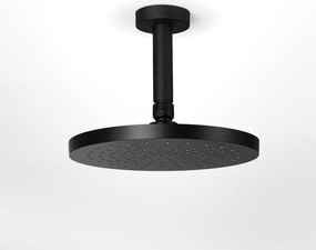 Almar E044075+R50813 Black Matt - Κεφαλή Ντους με Βραχίονα Οροφης