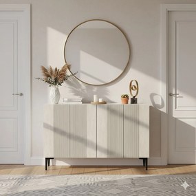 Console Corsa 120 - White, Travertine White
Travertine