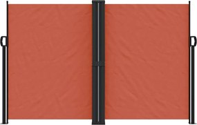 vidaXL Σκίαστρο Πλαϊνό Συρόμενο Τερακότα 160 x 1200 εκ.