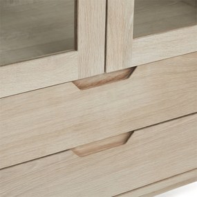 Nyborg Display Cabinet White Oil