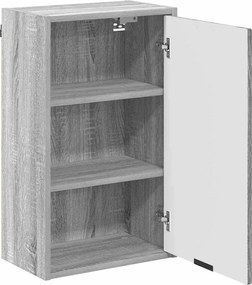 vidaXL Σετ Επίπλων Μπάνιου 3 pcs Γκρι sonoma Επεξεργασμένο ξύλο