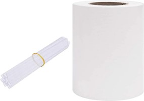 vidaXL Λωρίδα Απορρήτου PVC 35x0,19 μ. Λευκή