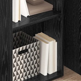 vidaXL Ράφι Βιβλίων 3 επιπέδων 40 x 30 x 114 εκ. Επεξεργασμένο Ξύλο