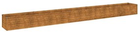 vidaXL Υπερυψωμένο Ζαρντινιέρα Κήπου 482 x 50 x 36 εκ. από Ατσάλι Corten