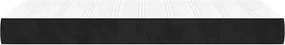 vidaXL Στρώμα με Pocket Springs 80 x 220 x 20 εκ. Μαύρο