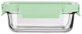 ESTIA ΦΑΓΗΤΟΔΟΧΕΙΟ CLICK&amp;SEAL ΓΥΑΛΙΝΟ 640ml 18.9x14.5x6.7 ΜΕ ΚΑΠΑΚΙ ΠΛΑΣΤΙΚΟ MINT