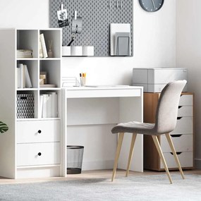 vidaXL Γραφείο Γραφής Λευκό MDF 80 x 40 x 76 cm Απλό Ορθογώνιο