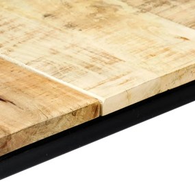 vidaXL Τραπεζαρία 140 x 70 x 75 εκ. από Μασίφ Ακατέργαστο Ξύλο Μάνγκο