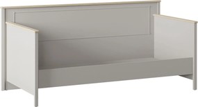 Καναπές Κρεβάτι Γκρι / Δρυς PECUBE 218.6x100.6x100