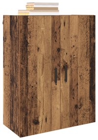 vidaXL Επιτοίχιο ντουλάπι Παλαιό ξύλο 69.5 x 34 x 90 εκ.