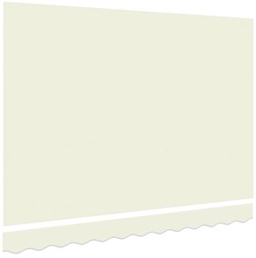 vidaXL Ύφασμα αντικατάστασης τέντας Κρεμ 250 x 200 cm Καραβόπανο
