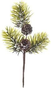Κλαδί Πικ Κουκουνάρι 81998 20cm Green-Brown